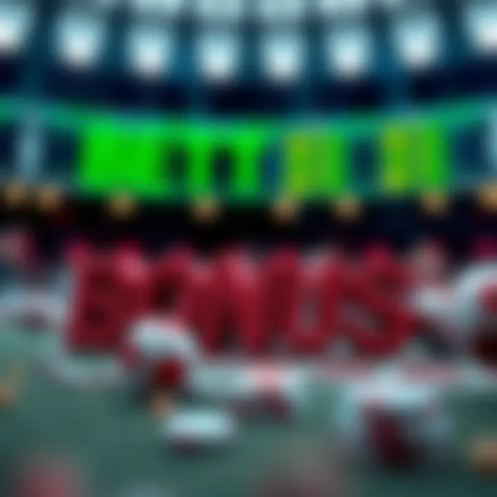 Visual representation of a betting bonus concept