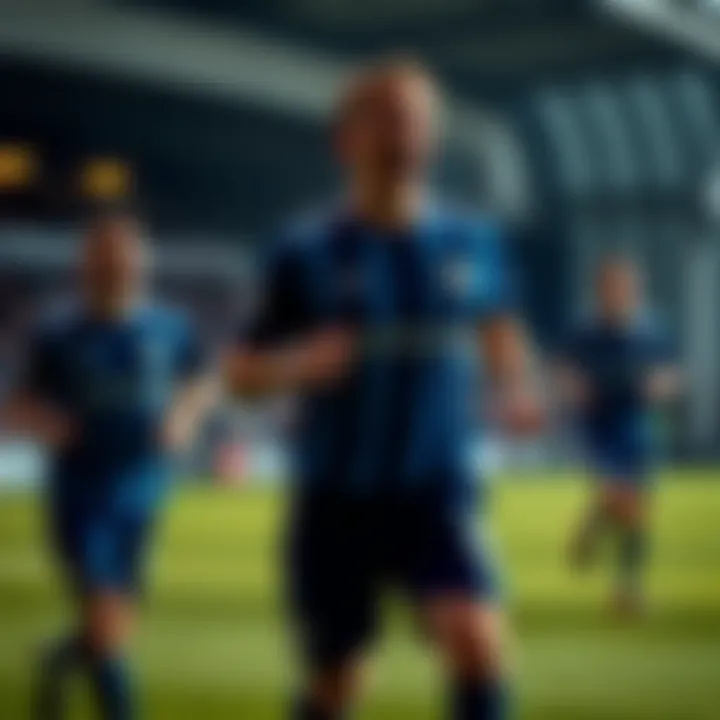 The Current Team Lineup of Stockport County FC in Action Current team lineup of Stockport County FC in action