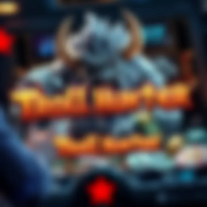 Dynamic Gameplay in Troll Hunter Slot Exciting gameplay screen of Troll Hunter slot