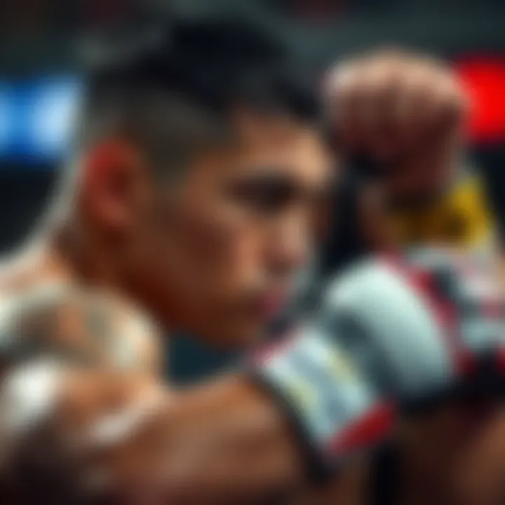 Illustration of betting strategies tailored for UFC events