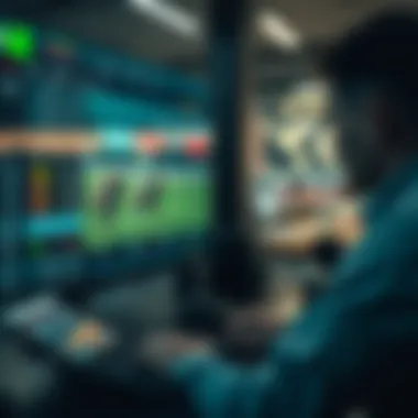 User navigating a horse racing betting website