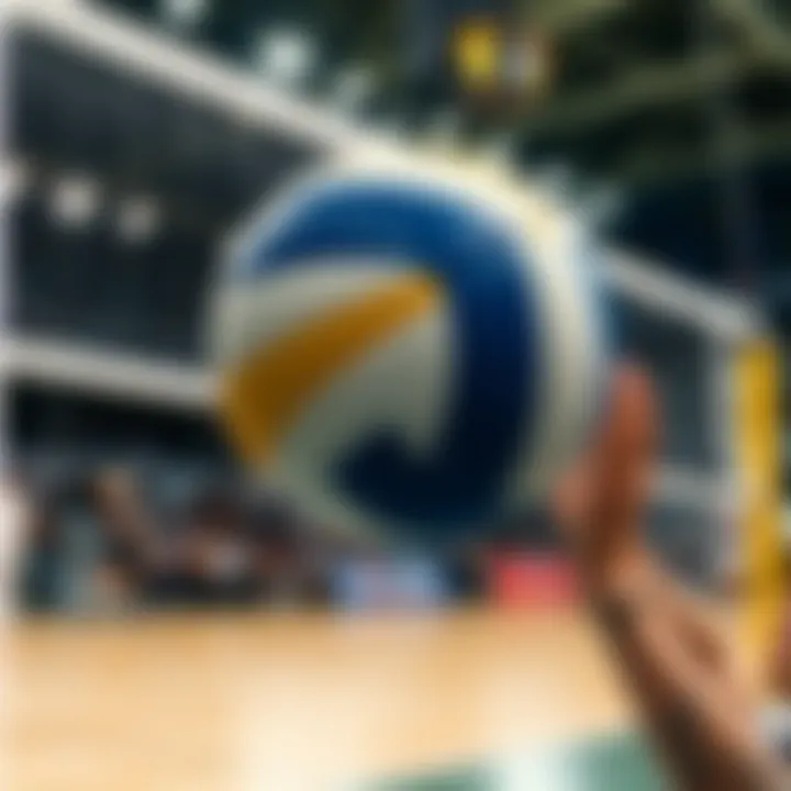 Changes in scoring during volleyball matches