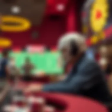 Visual representation of trends in sports and casino betting.