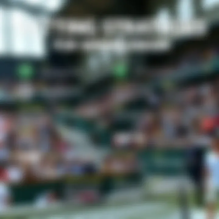 Infographic showcasing betting strategies for Wimbledon