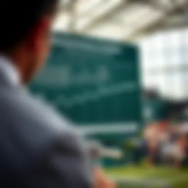 Chart comparing historical match outcomes at Wimbledon